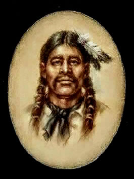 Timpanogos Chief Antonga Black Hawk by Carol Pettit Harding