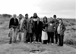 Members of the Timpanogos Nation